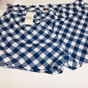 Mud Pie Gingham print shorts